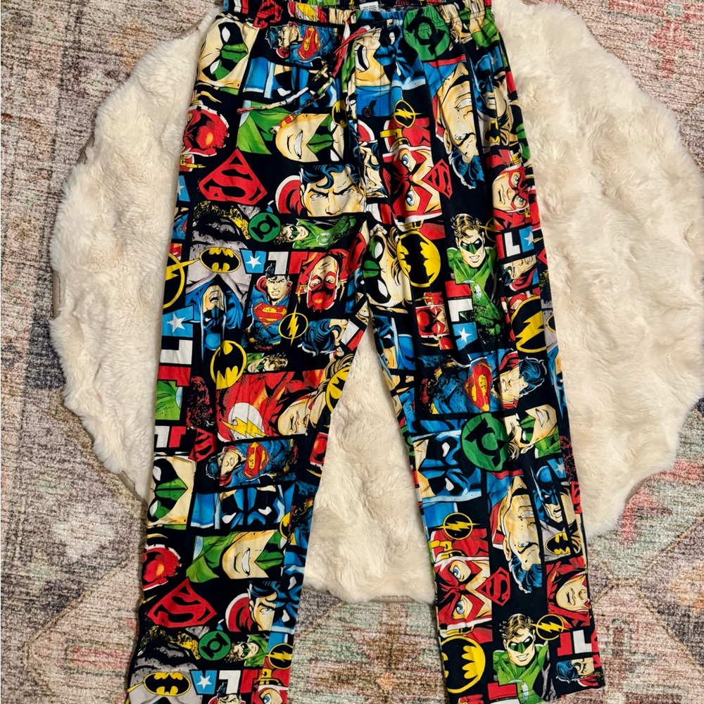 Justice League Lounge Pants- Medium